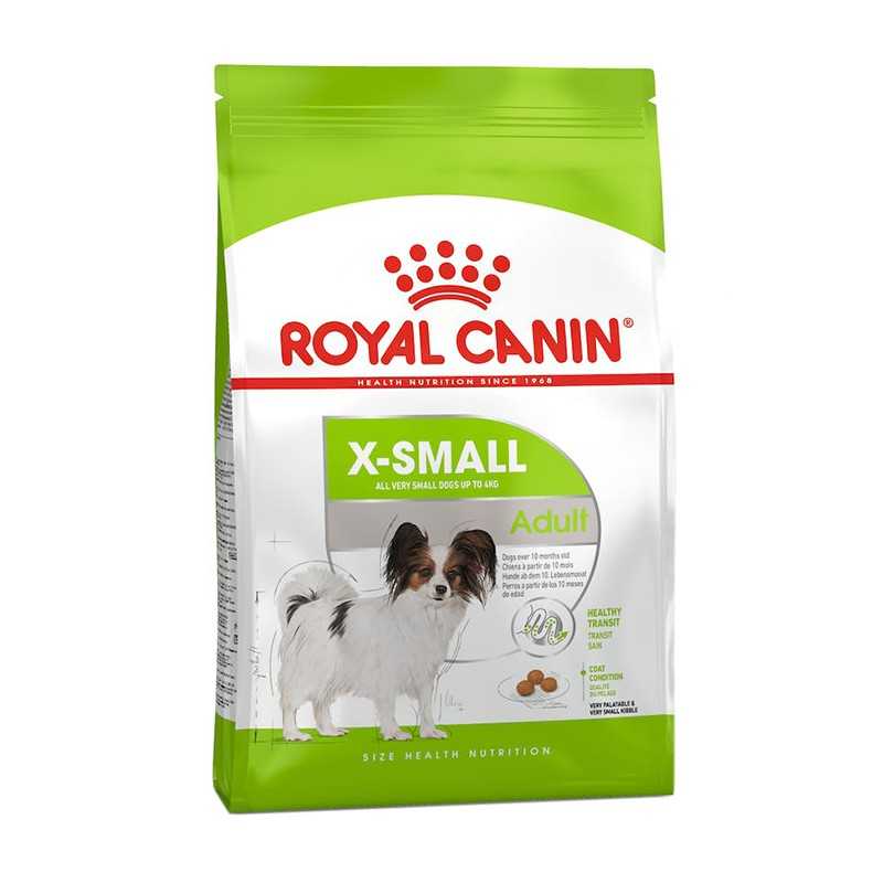 Royal Canin X-Small Adult 500 gr Secco Cane