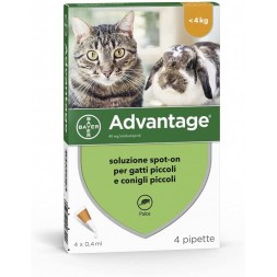 Advantage Spot On 4 Pipette 0,4 ml