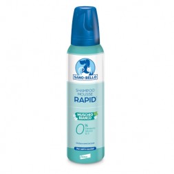 Elanco Shampoo Mousse Rapid Muschio Bianco 300 ml Sano E Bello
