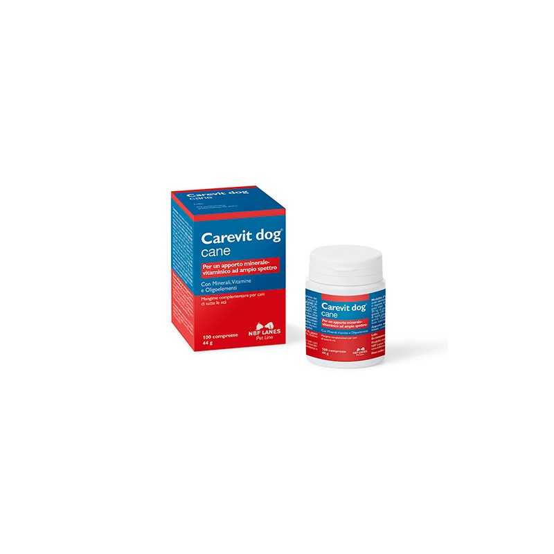 Nbf Lanes Carevit Dog 100 compresse 44 gr | FarmaPet