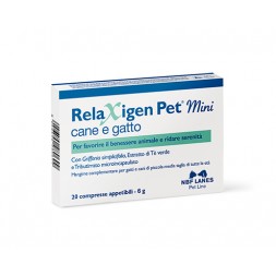 Nbf Lanes Relaxigen Pet Mini Cane E Gatto 20 Compresse