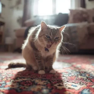 Gatto che vomita