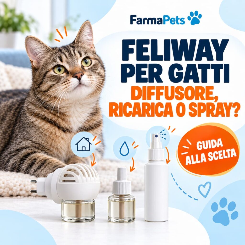 Feliway per Gatti - diffusore o roicarica spray