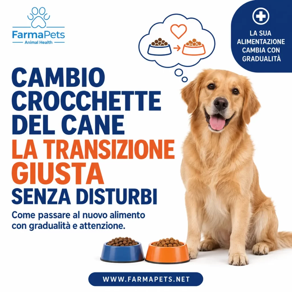 cambio crocchette per il cane